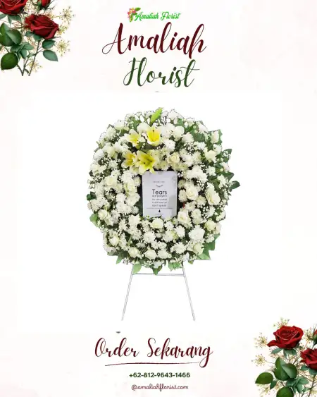 Krans Bunga Duka Gading Rejo